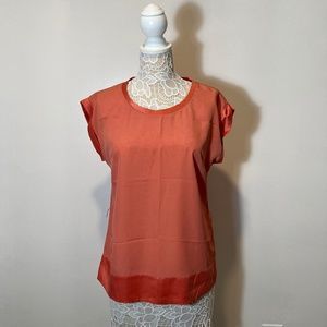 New York and Company - Orange Dress Top - Size MEDIUM